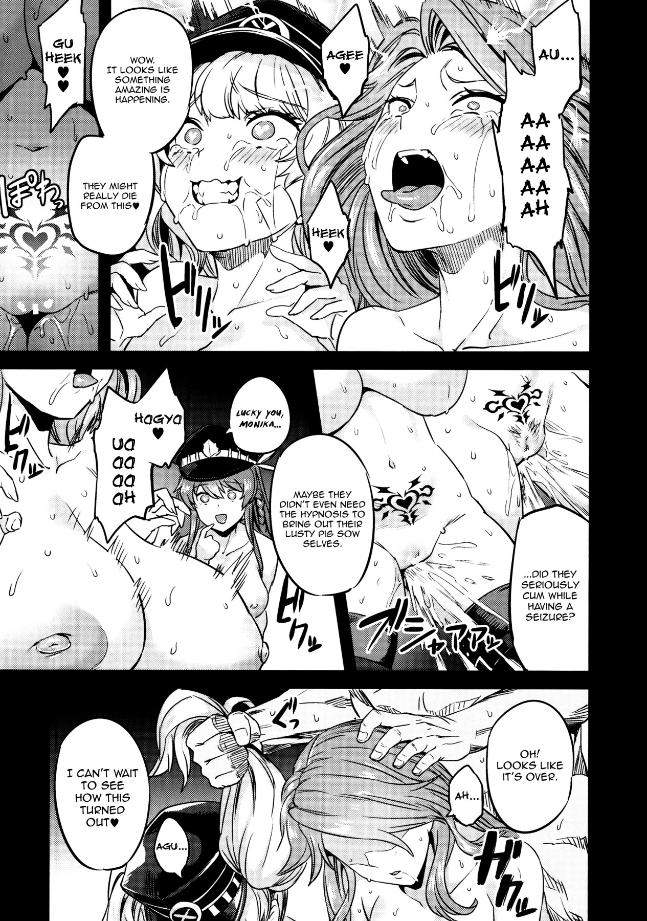 Hentai Manga Comic-Pig Sow Crew Hypnosis-Read-28